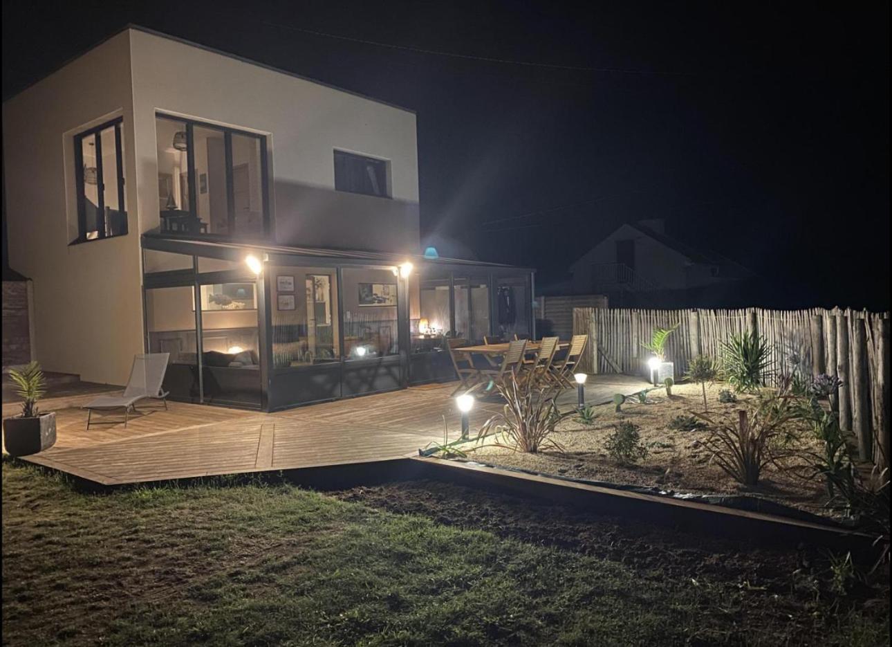 Вілла Face Aux Isles Saint-Marcouf Екстер'єр фото